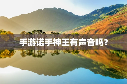 手游诺手神王有声音吗？