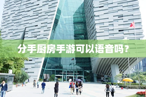 分手厨房手游可以语音吗？