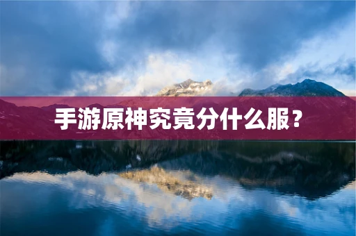 手游原神究竟分什么服？