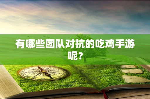 有哪些团队对抗的吃鸡手游呢？