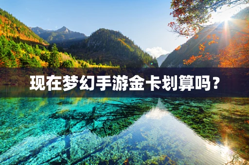 现在梦幻手游金卡划算吗？