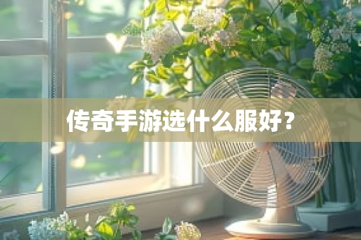 传奇手游选什么服好？