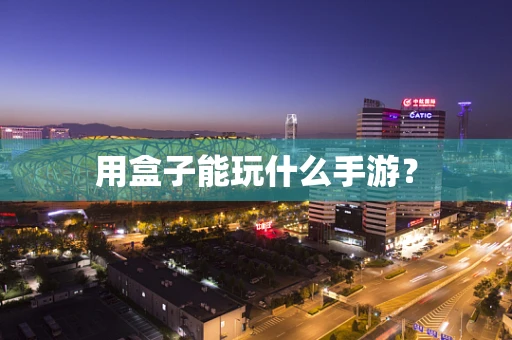 用盒子能玩什么手游？