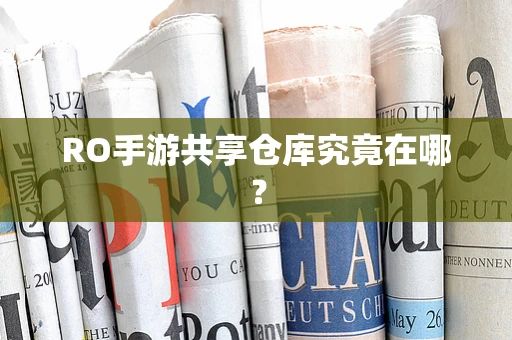 RO手游共享仓库究竟在哪？