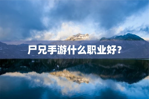 尸兄手游什么职业好？