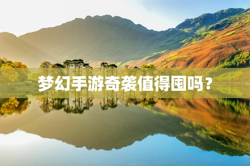 梦幻手游奇袭值得囤吗？