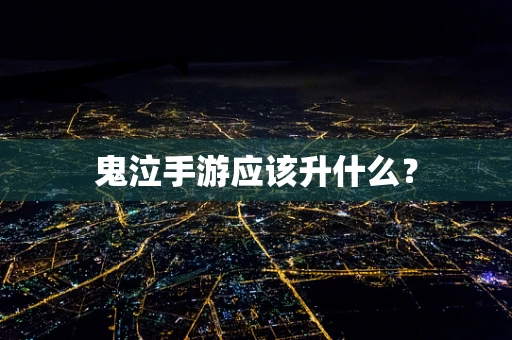 鬼泣手游应该升什么？