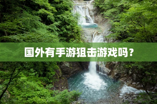 国外有手游狙击游戏吗？