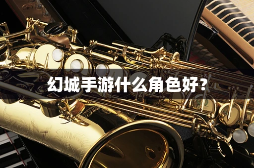 幻城手游什么角色好？