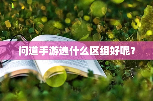 问道手游选什么区组好呢？