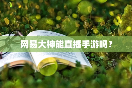 网易大神能直播手游吗？
