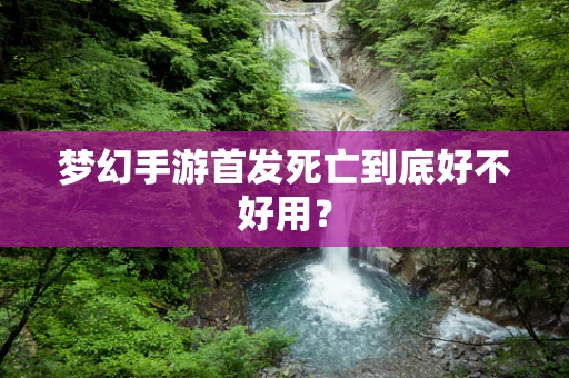 梦幻手游首发死亡到底好不好用？
